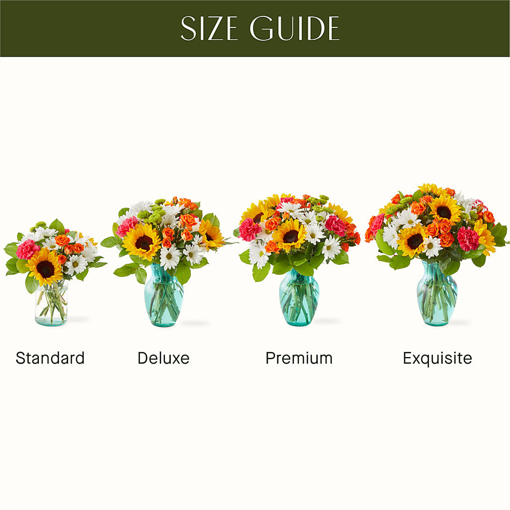 Sun-drenched Blooms Bouquet – TIFFANEY'S FLOWERS & GIFTS, Junction City KY