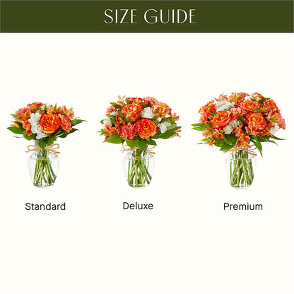 Apricot Glow Bouquet – TIFFANEY'S FLOWERS & GIFTS, Junction City KY