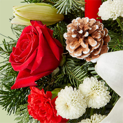 Seasonal Festivities Centerpiece – TIFFANEY'S FLOWERS & GIFTS, Junction City KY