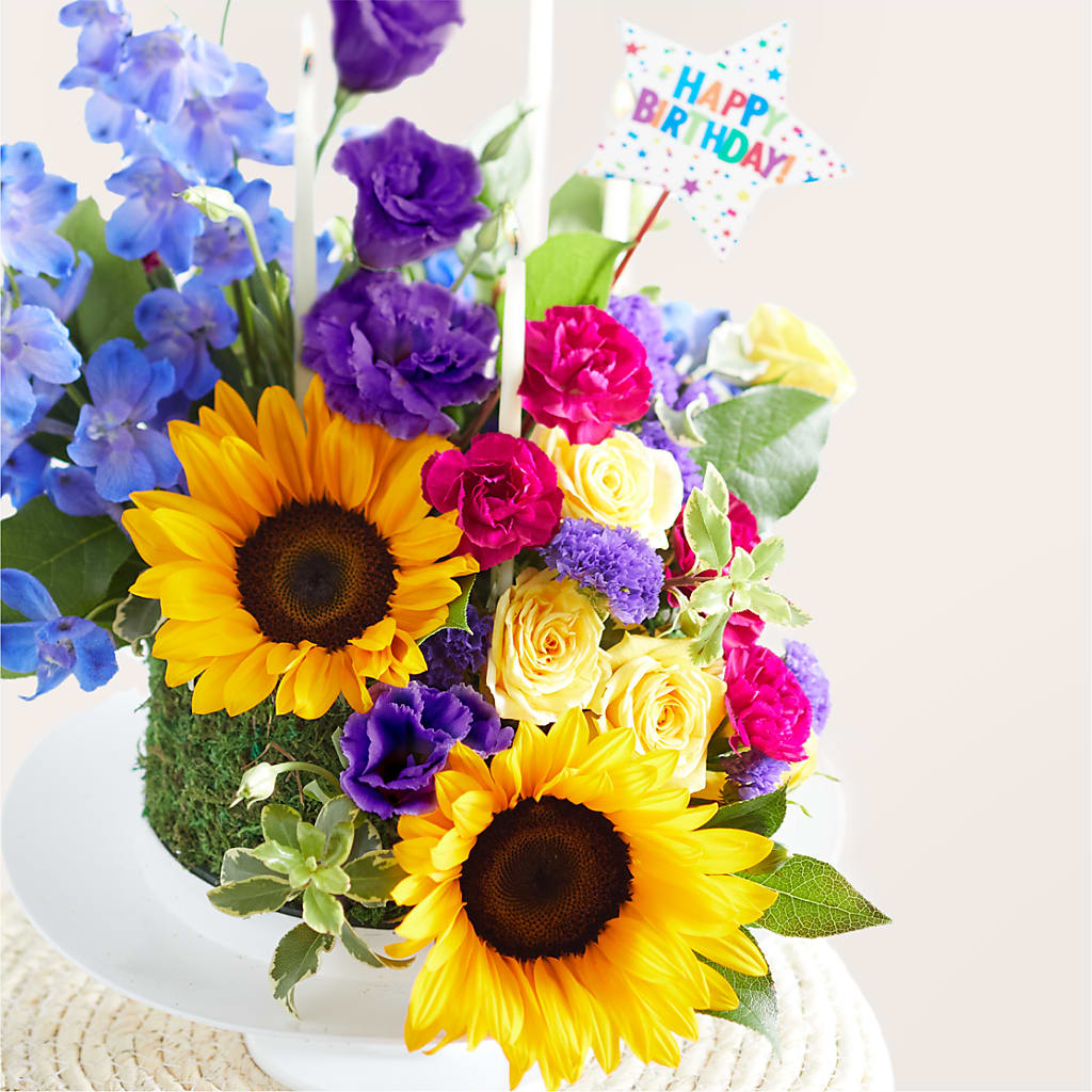 Star of the Day Floral Cake – TIFFANEY'S FLOWERS & GIFTS, Junction City KY