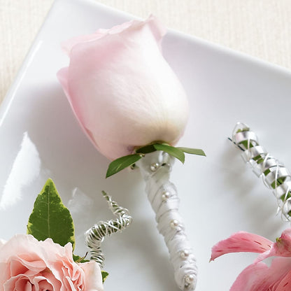 Pink Rose Boutonniere – TIFFANEY'S FLOWERS & GIFTS, Junction City KY