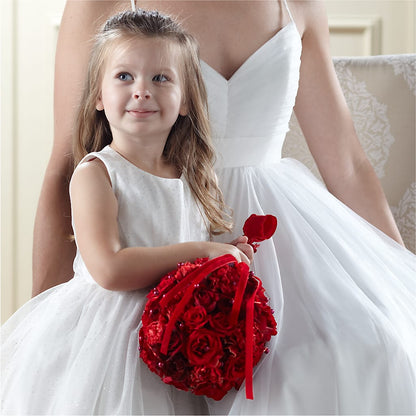 Pure at Heart Flower Girl Arrangement – TIFFANEY'S FLOWERS & GIFTS, Junction City KY